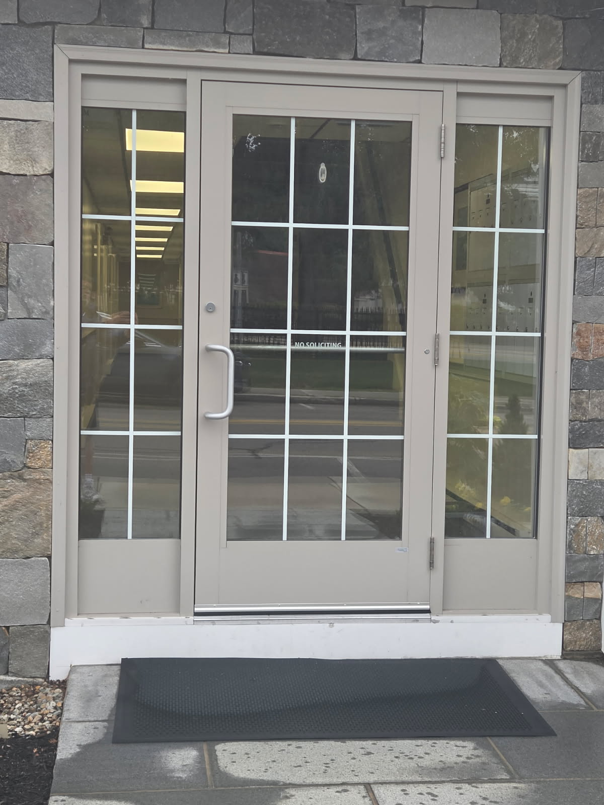 Entrance to the 7 West Street Professional Building, Walpole MA